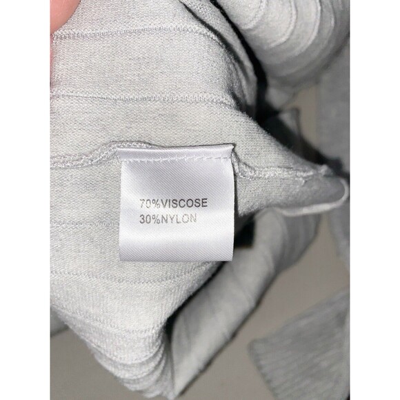 Patty Boutik Sweater Dress Fit And Flare Light Gray Dress Size Large - Picture 6 of 7